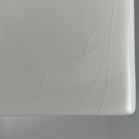 THRESHOLD China All White Square Jar With Cardinal Lid - Picture 10 of 15